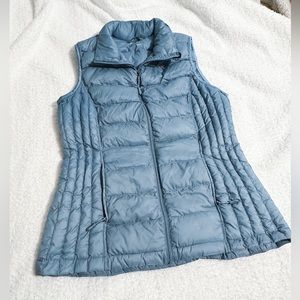 32 Degrees Heat Puffed Quilted Baby Blue Vest